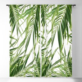 Palm Leaves Jungle - Cali Summer Vibes #1 #tropical #decor #art #society6 Blackout Curtain