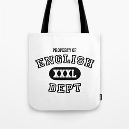 Property of the English Department Tote Bag