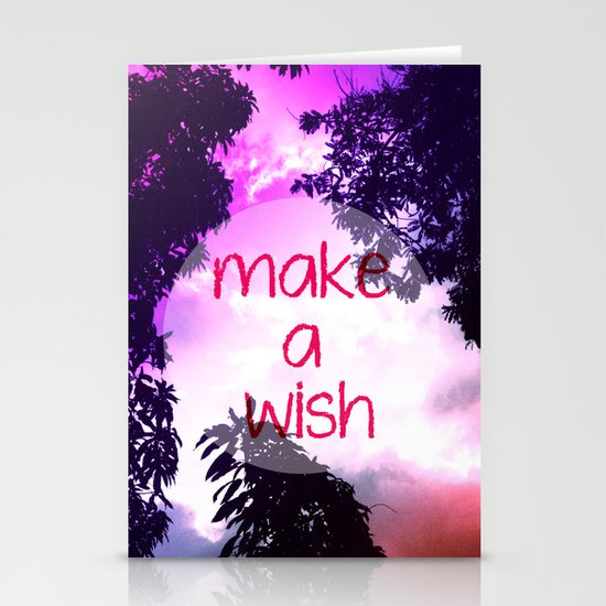 Make a Wish Stationery Cards