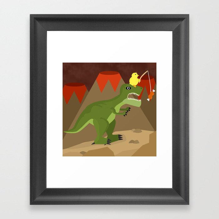 dinosaur Framed Art Print