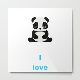  - Panda Metal Print