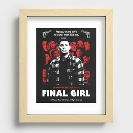 Final Girl Dean Recessed Framed Print