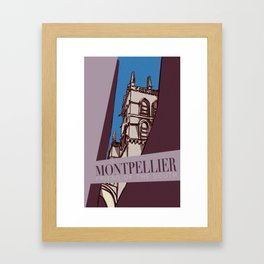 Montpellier Framed Art Print