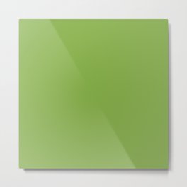 Green Apple - Solid Color Collection Metal Print
