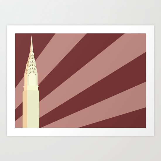 Chrysler Building Art Print