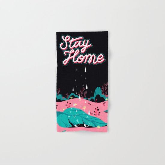Stay Home Hand & Bath Towel