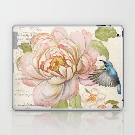 Macro flower #9 Laptop & iPad Skin