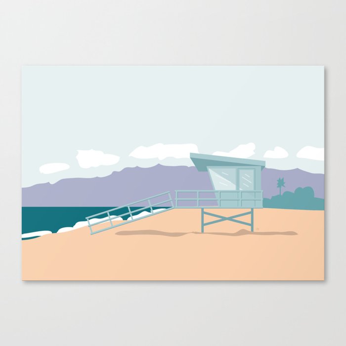 Santa Monica Canvas Print