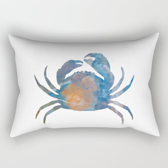 A Crab Rectangular Pillow