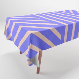 Lined Lavender Tablecloth