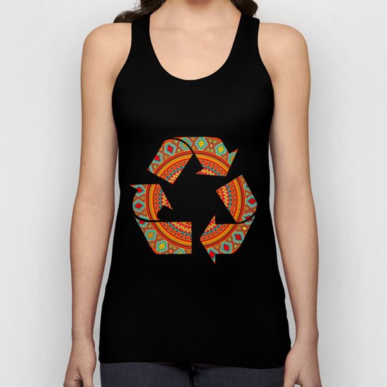 Mandala Aztec Pattern Unisex Tank Top