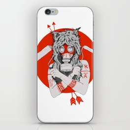 Lady of the Wild iPhone Skin