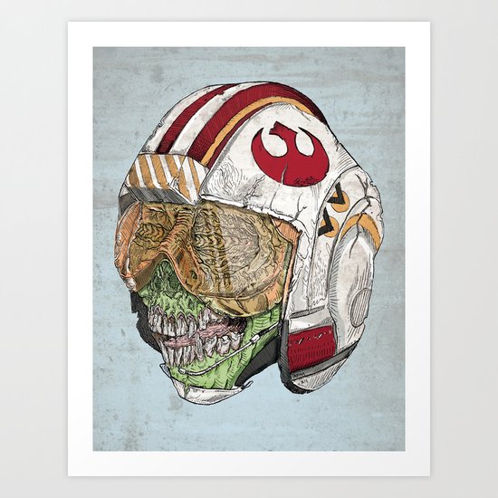Zombie Alliance Art Print