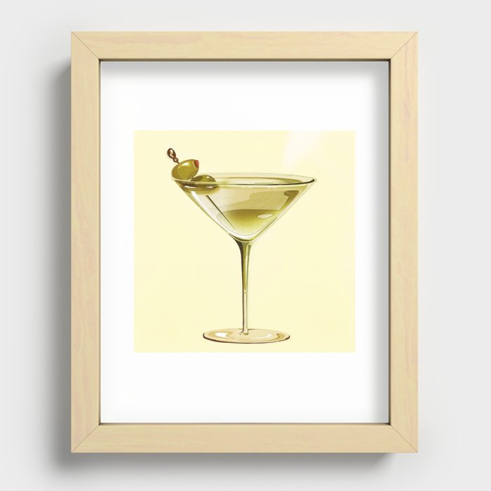 DIRTY MARTINI Recessed Framed Print