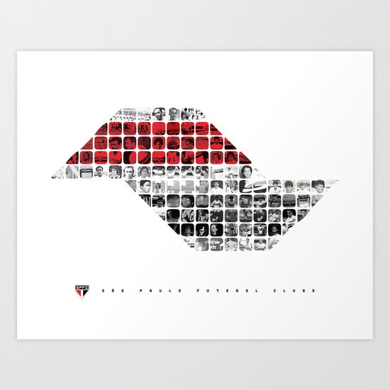 São Paulo / SPFC Art Print