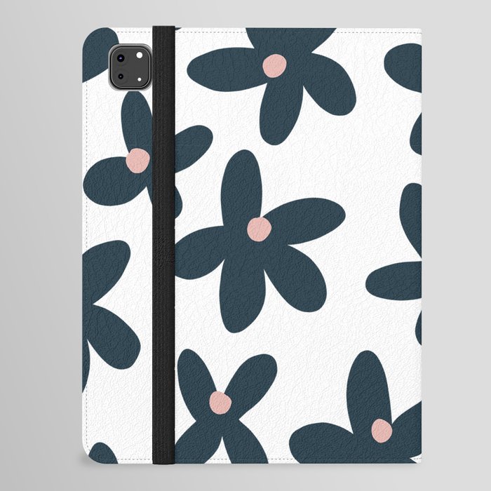 Retro Spring Flowers  iPad Folio Case
