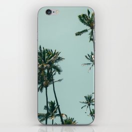Niu Ololani Coconut Hawaii Tropical Palm Trees iPhone Skin