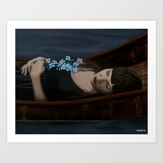 the best days are the first to flee Art Print