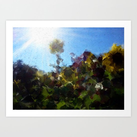 Backlit Art Print