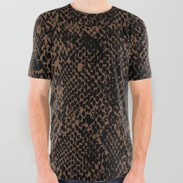 Snake Toffee All Over Graphic Tee