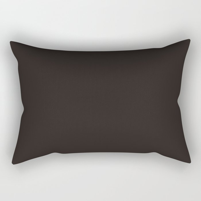 Black Night Rectangular Pillow