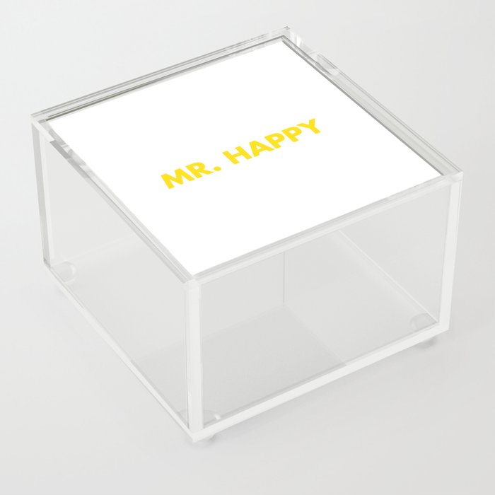 mr happy Acrylic Box