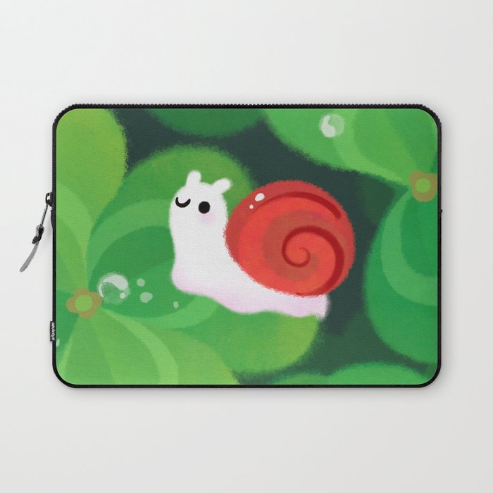 Happy lucky snail Laptop Sleeve