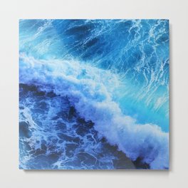 OCEAN WAVE 323 Metal Print | Fish, Sand, Wave, Waves, Graphicdesign, Surf, Sunset, Sun, Sea, Tropical 
