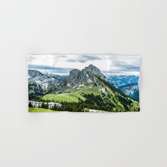Mountain and Valley Hand & Bath Towel