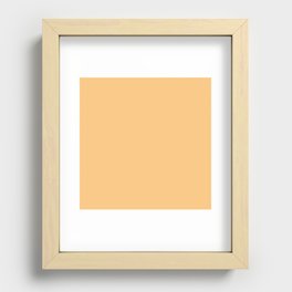 Vaillant's Mabuya Orange Recessed Framed Print