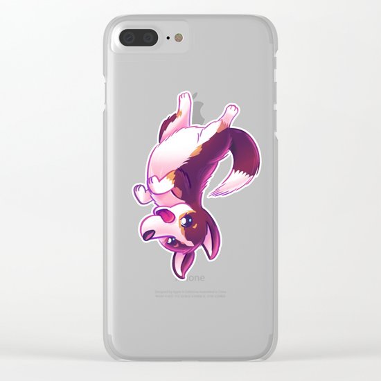 Belly Rubs, Please! Clear iPhone Case