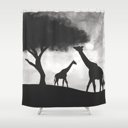 Giraffe Print Shower Curtains For Any Bathroom Decor Society6