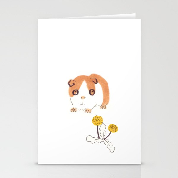 Guinea Pigs Stationery Cards