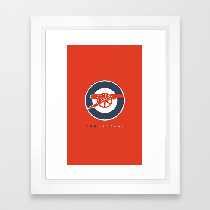 The Arsenal Framed Art Print By Sbhsilver Society6