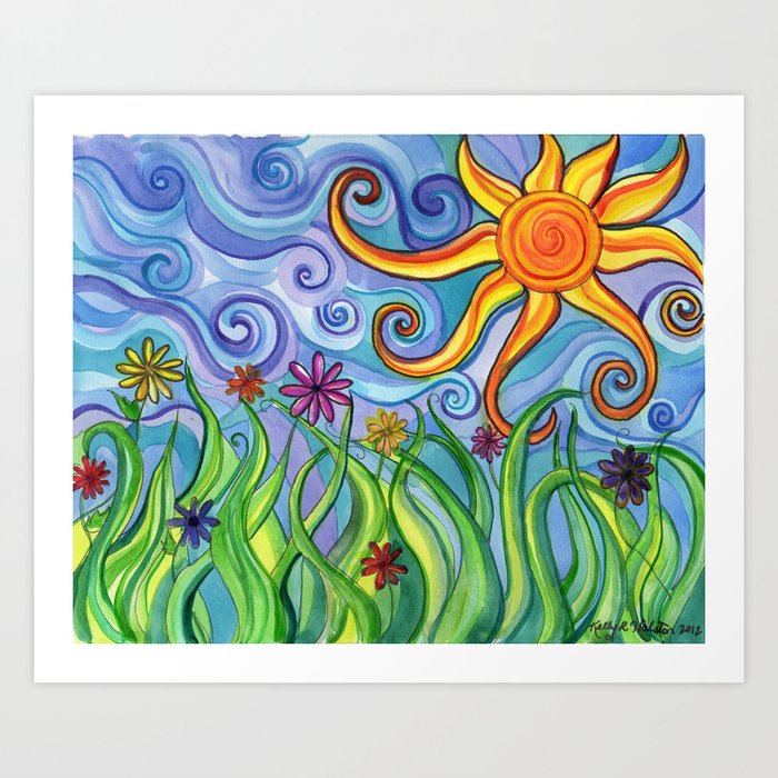 Sunny Skies Art Print