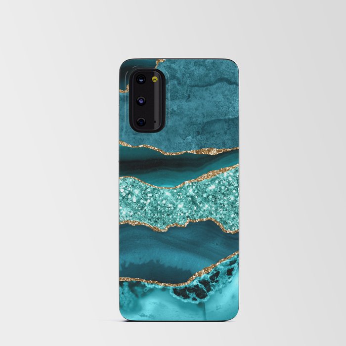 Agate Glitter Ocean Texture 12 Android Card Case