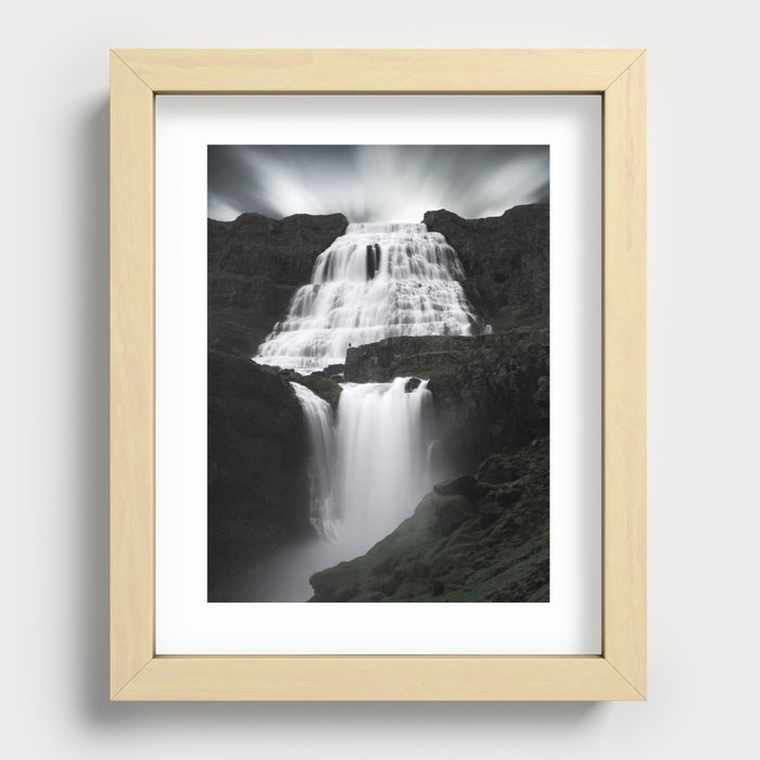 Dynjandi - Thunder of the Westfjords Recessed Framed Print