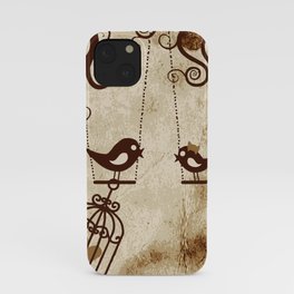 Two Birds iPhone Case