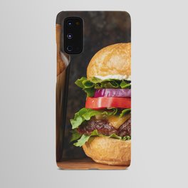 Hamburger & Fries Android Case