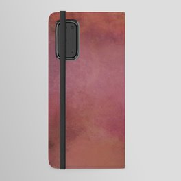 Burgundy red stone Android Wallet Case
