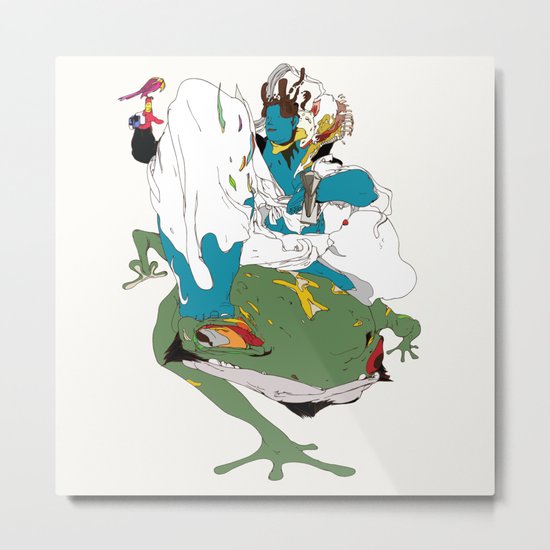 倭建 - YAMATOTAKERU Metal Print