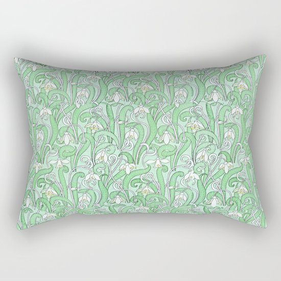 The disturbance of the spring 2 Rectangular Pillow