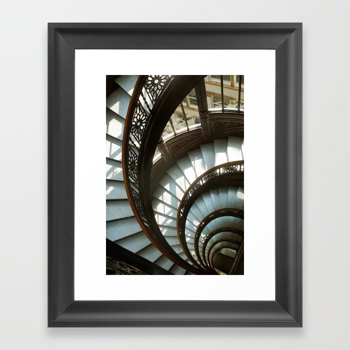 Rookery Building Staircase I, Chicago Framed Art Print