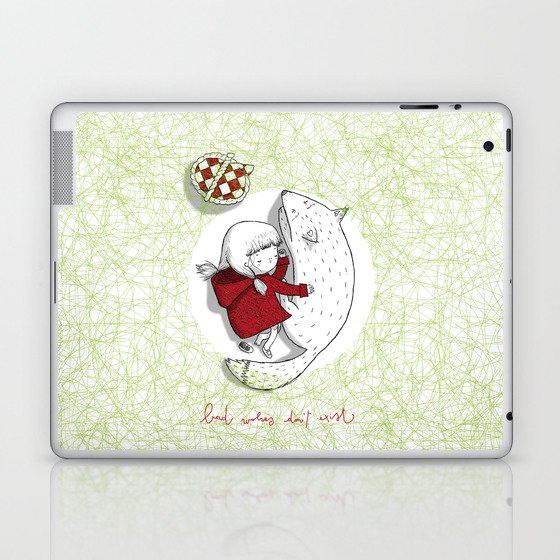 Bad wolves don't exist. Laptop & iPad Skin