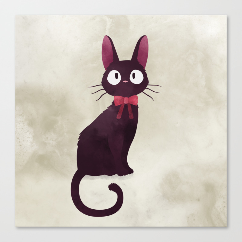 Kiki S Delivery Service Jiji Illustration Miyazaki Studio