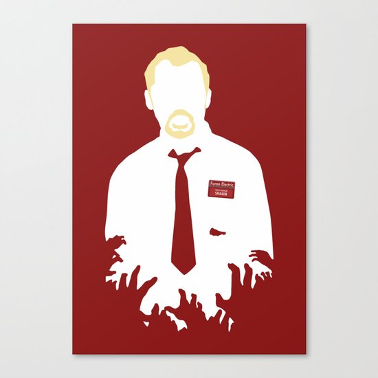 You've Got Red On You Canvas Print