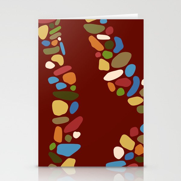 Color stones path collection 2 Stationery Cards
