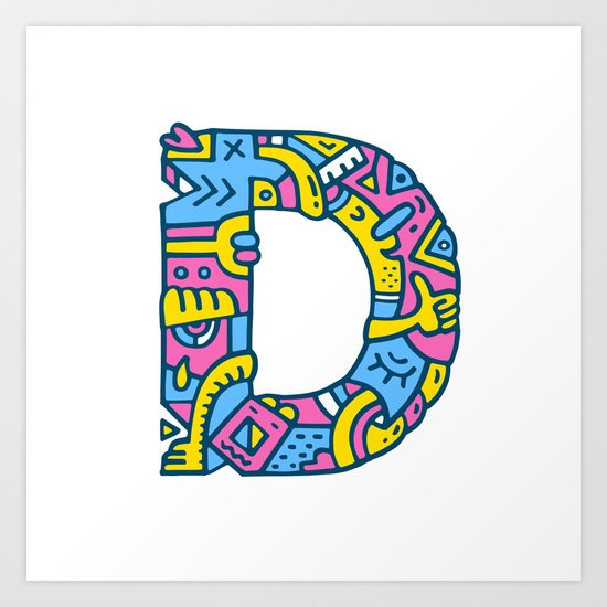 D-lightful Art Print