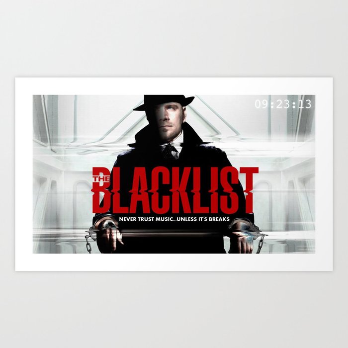 Blacklist Logo Art Print