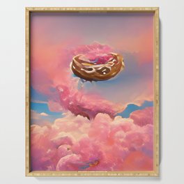 Flying Donut Serving Tray